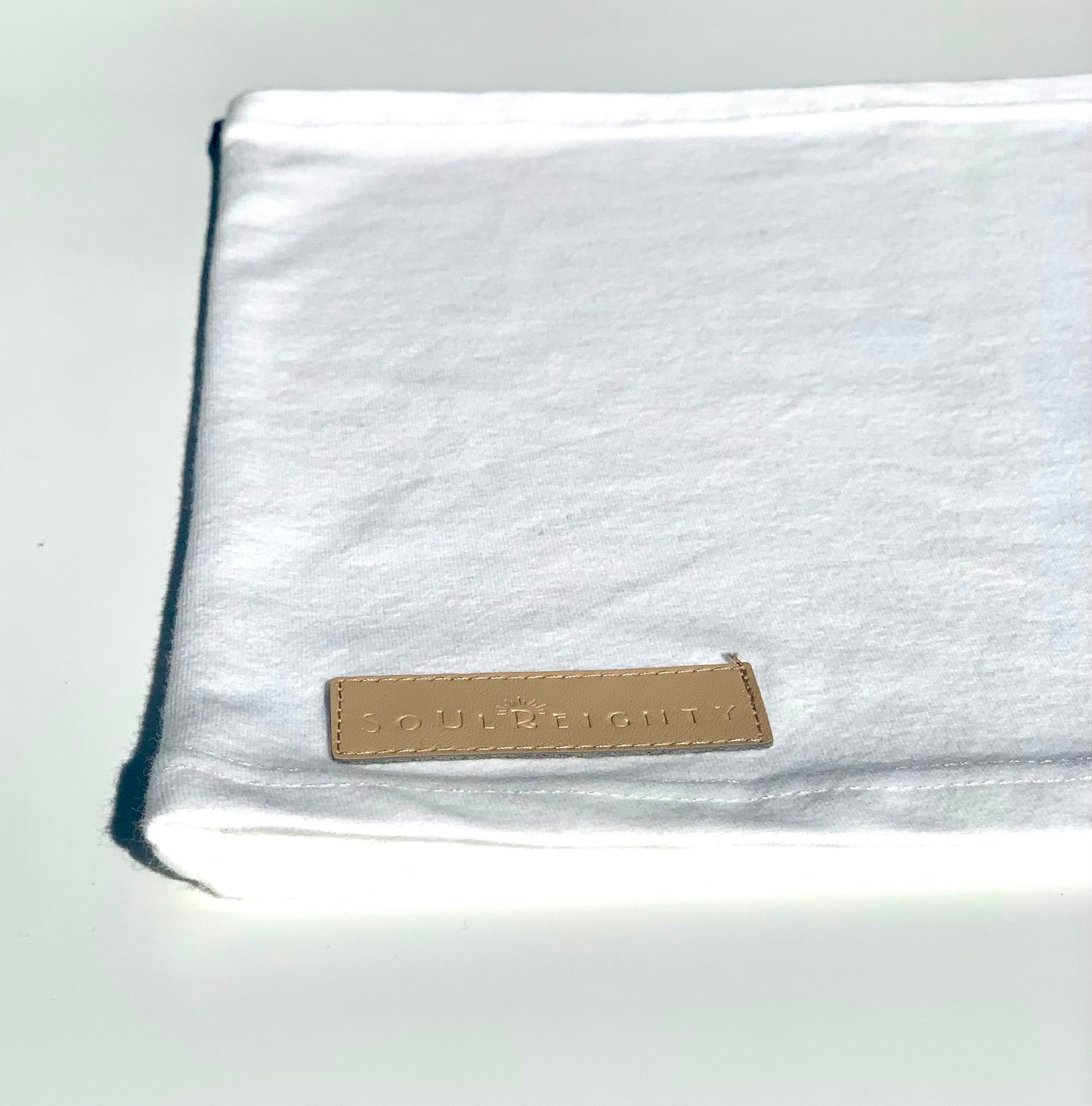 White Organic Cotton Belly Warmer